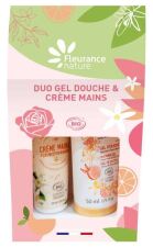 Duo Gel Douche et Cr&egrave;me Mains Agrumes &amp; Fleur d'Oranger 2 Pieces