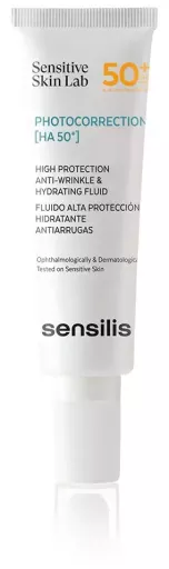 Sensilis Photocorrection [Ha 50+] Moisturizing and Anti-Wrinkle Fluid SPF50+ 50 ml