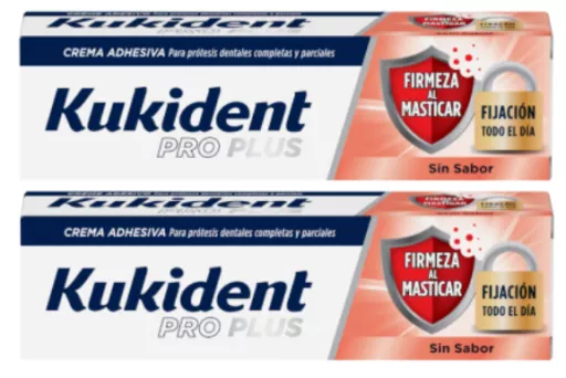 Kukident Pro Plus Chewing Firmness 40g Unflavored