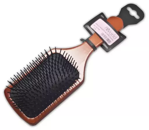 Large Wooden Racket Brush