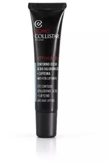 Collistar Uomo Attivi Puri Eye Contour Cream with Hyaluronic Acid and Caffeine 15 ml