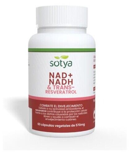 Sotya Nad+ & Trans-Resveratrol 60 Capsules